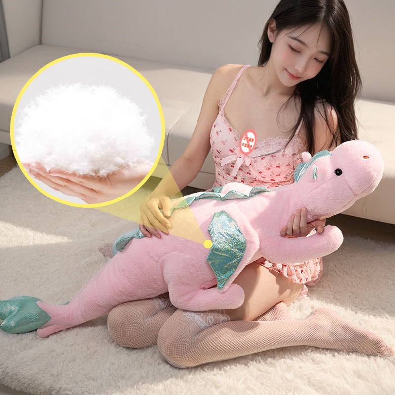Pink Plush Infinity Pillow Dildo Machine