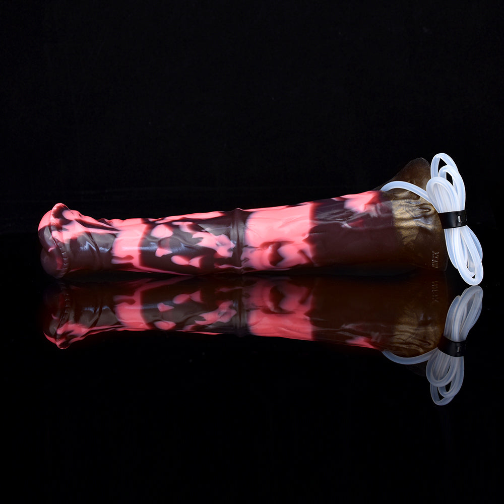 12 Inch Silicone Fantasy Squirting Giant Horse Dildo