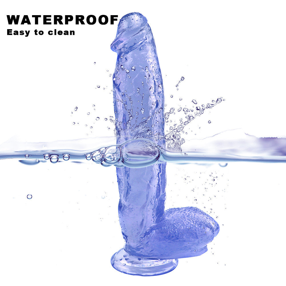 27.9 cm Big Thick Blue Jelly Dildo
