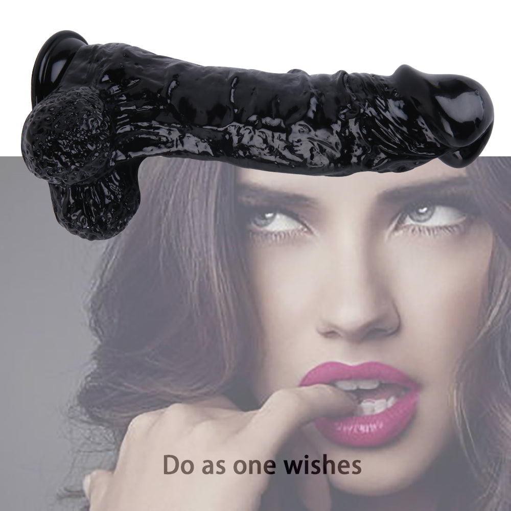 30.5 cm Strap-On Big Black Dildo