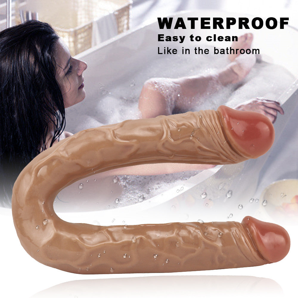 40.6 cm Realistic Skin Tone Double-Ended Dildo