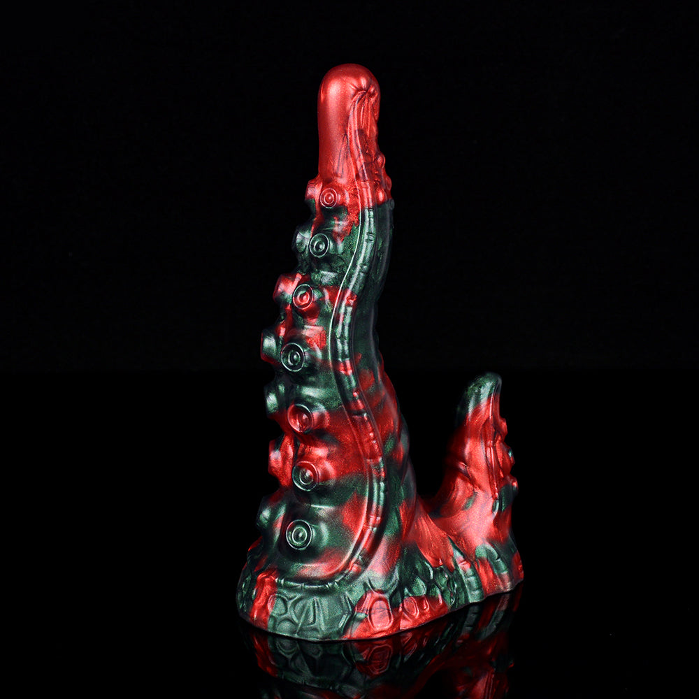 20.3 cm Curved Silicone Monster Double Tentacle Dildo
