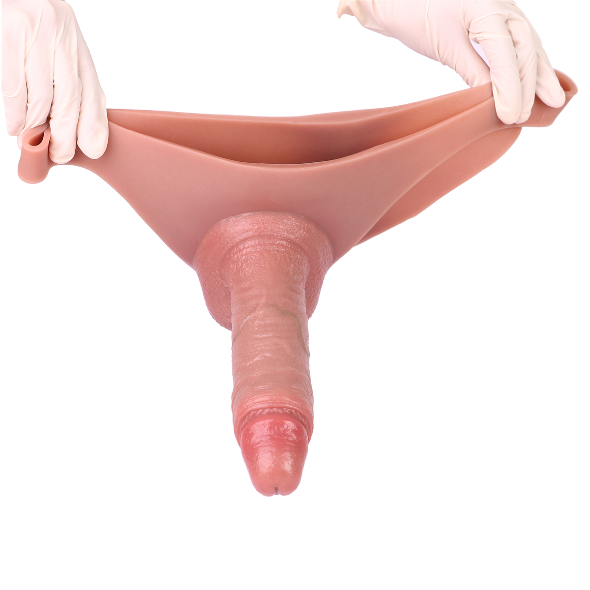 20.3 cm Silicone Strap On Dildo Pants