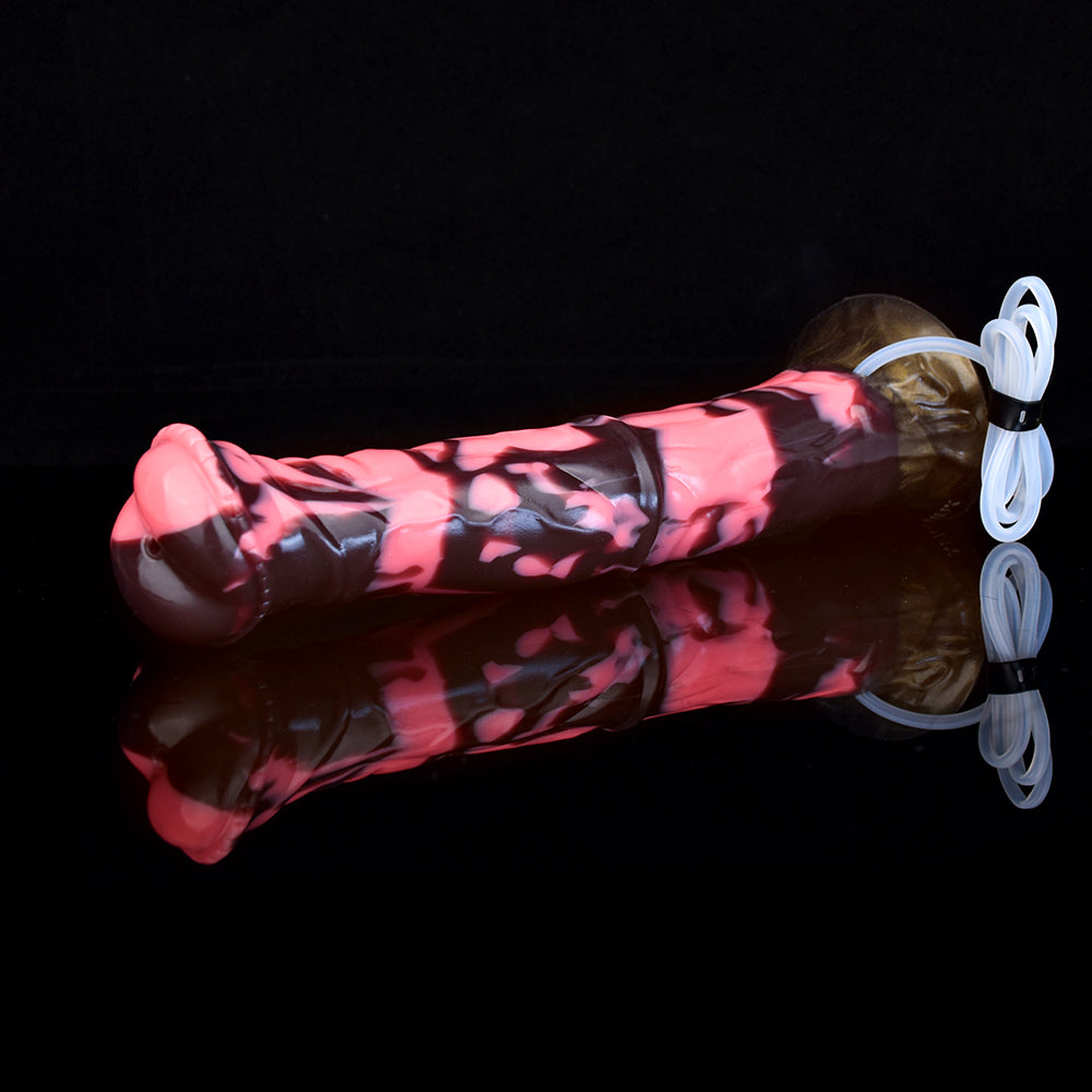 12 Inch Silicone Fantasy Squirting Giant Horse Dildo