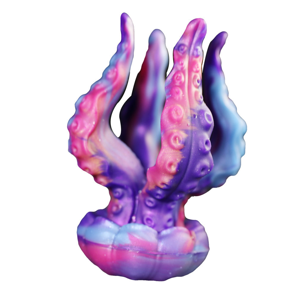Purple Fantasy Octopus Tentacle Huge Butt Plug
