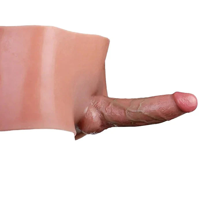 18 cm Hollow Strap On Dildo Pants