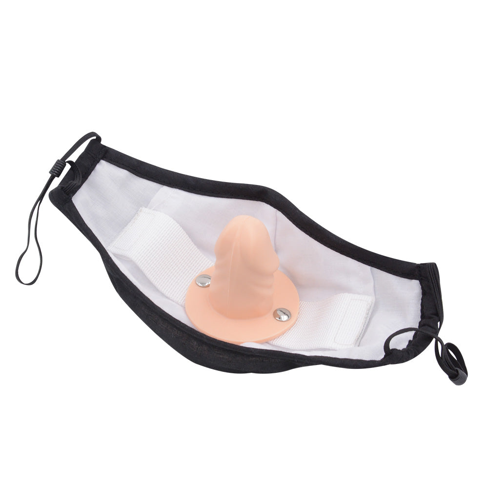 Discreet Mask Gag Out Face Dildo Gag