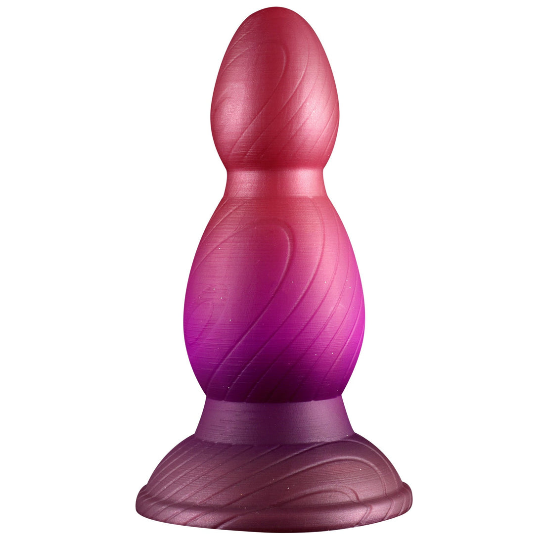 Egg Tapered Knotted Huge Butt Plug Set