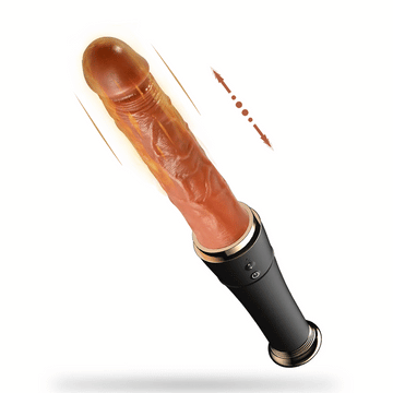 Discreet USB Recharge Baseball Thrusting Dildo