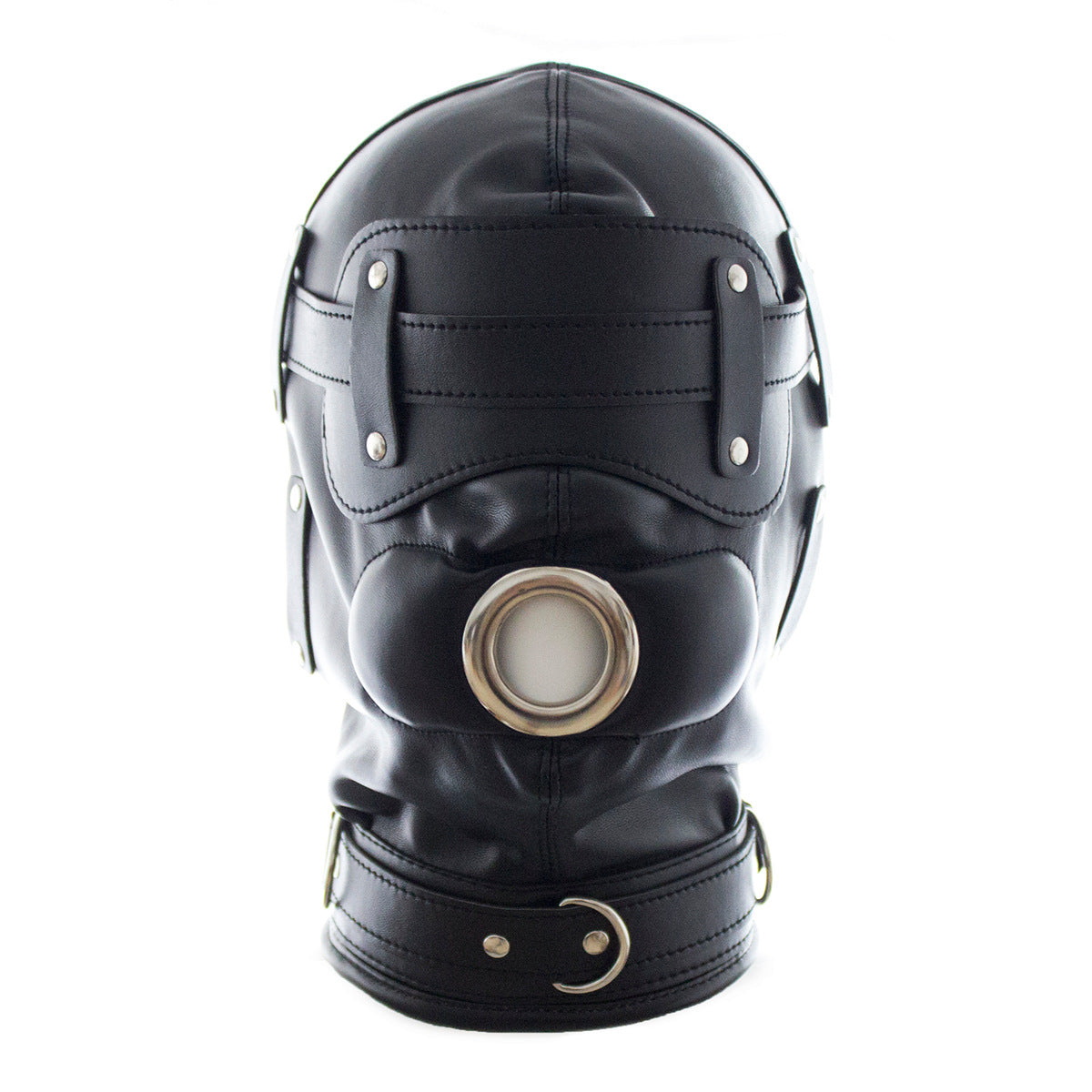 Bondage Face Mask BDSM Gag Dildo