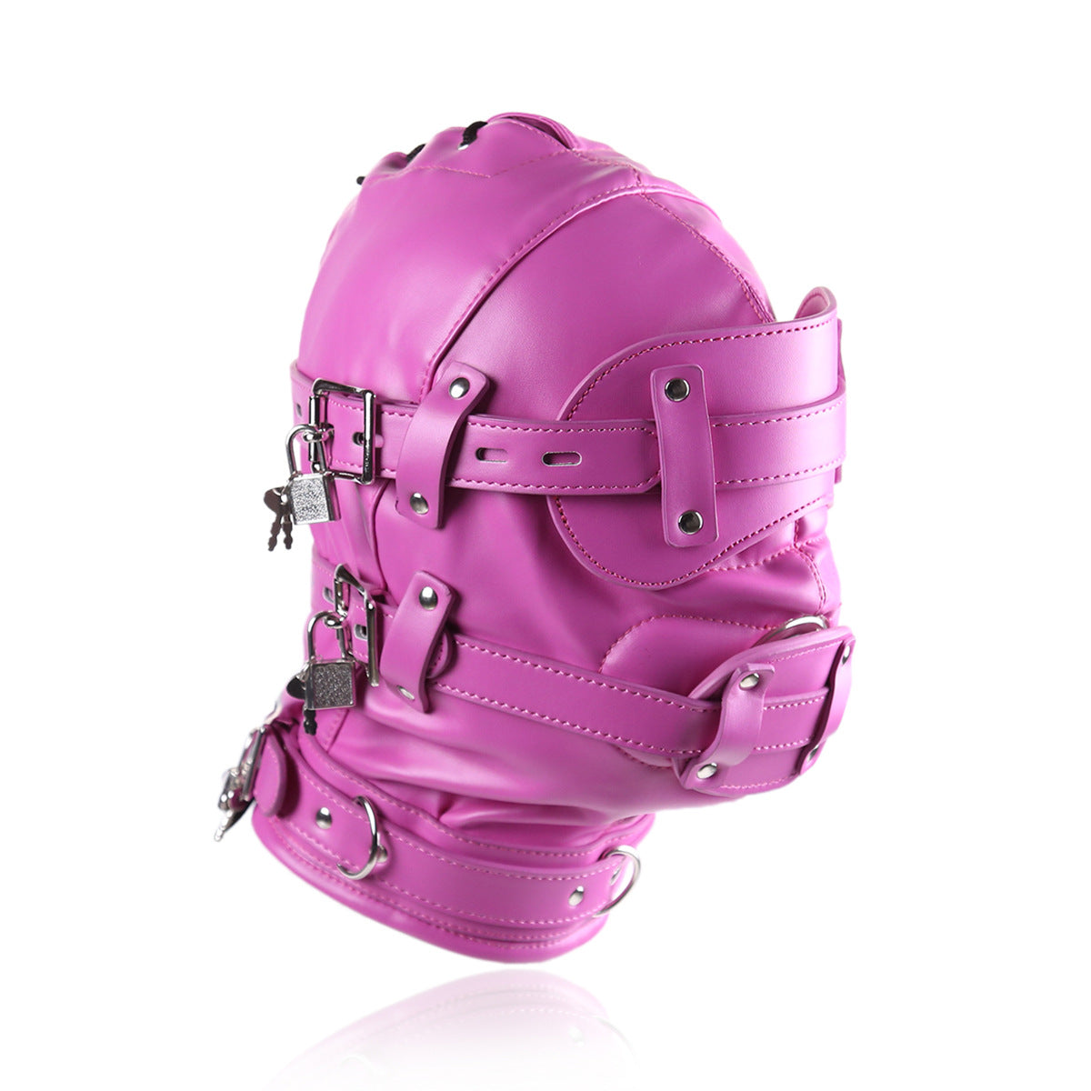 Bondage Face Mask BDSM Gag Dildo