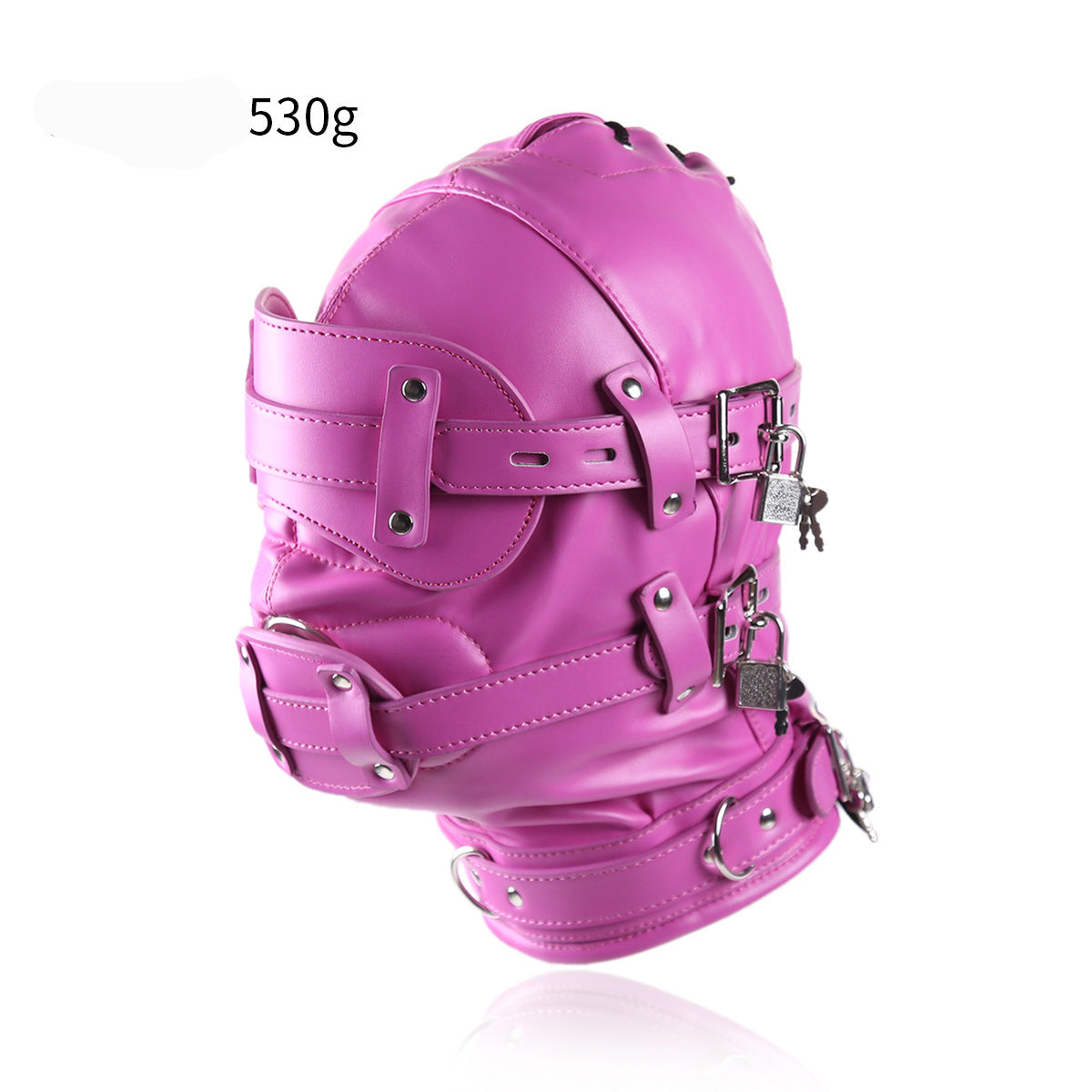 Bondage Face Mask BDSM Gag Dildo