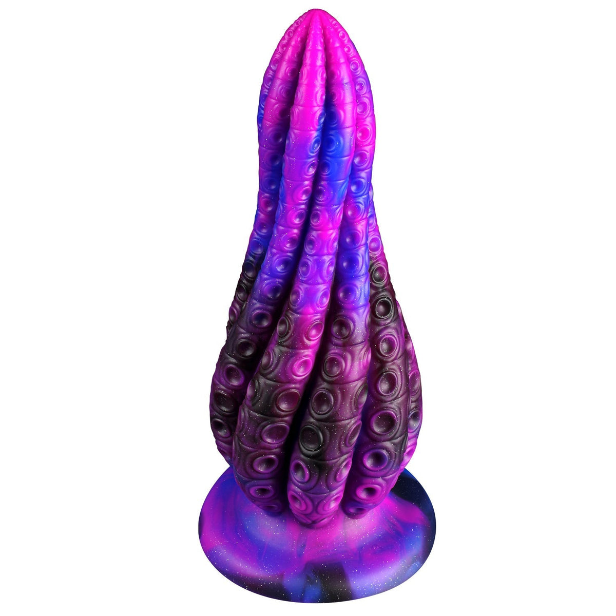 Purple Monster Rotating Tentacle Huge Butt Plug