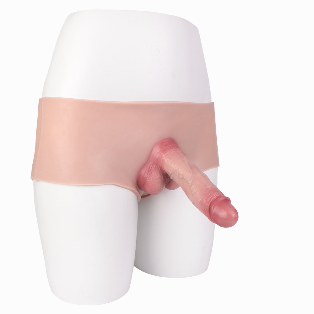 17.2 cm Hollow Cock Pants Realistic Strap On