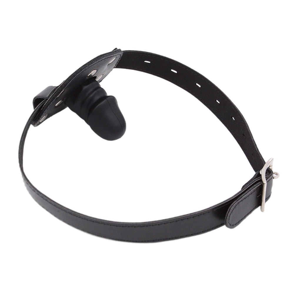Small Mouth Strap-On Face Dildo Gag