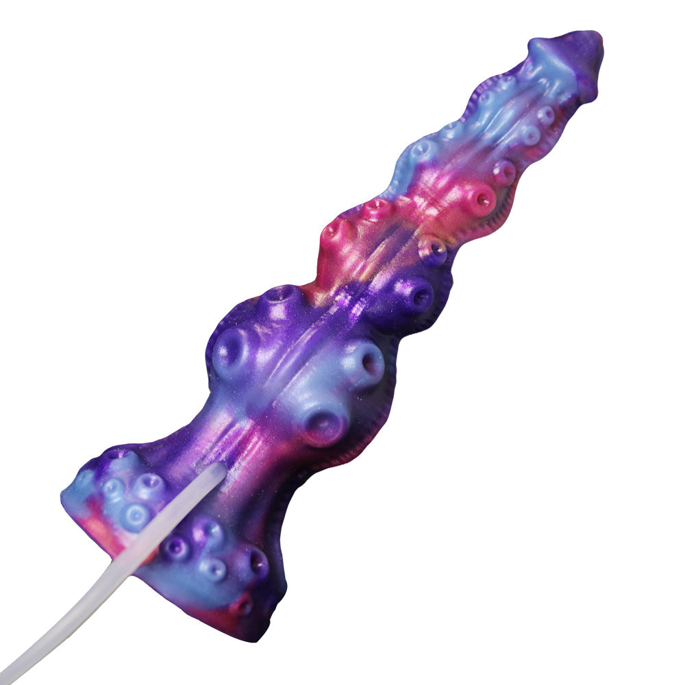 8.85 Inch Alien Tentacle Textured Squirting Dildo