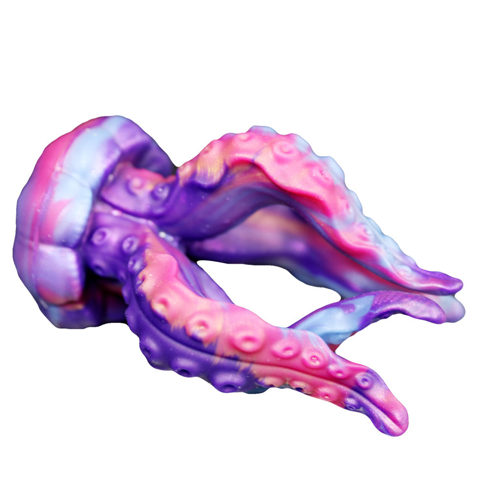 Purple Fantasy Octopus Tentacle Huge Butt Plug