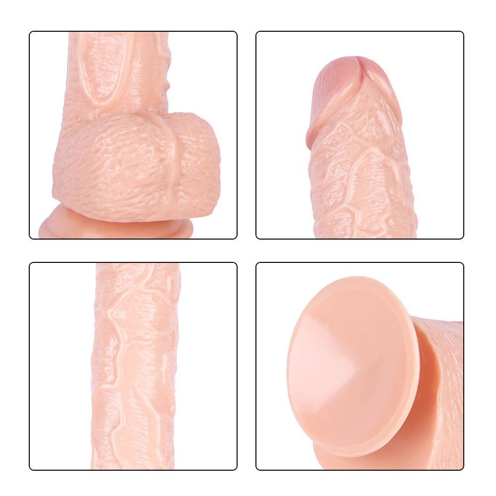 Giant Long 40 cm Dildo Realistic Strap On