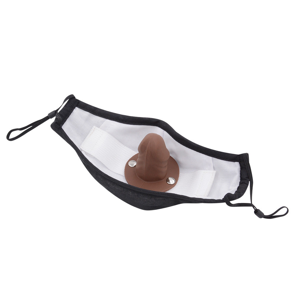 Discreet Mask Gag Out Face Dildo Gag