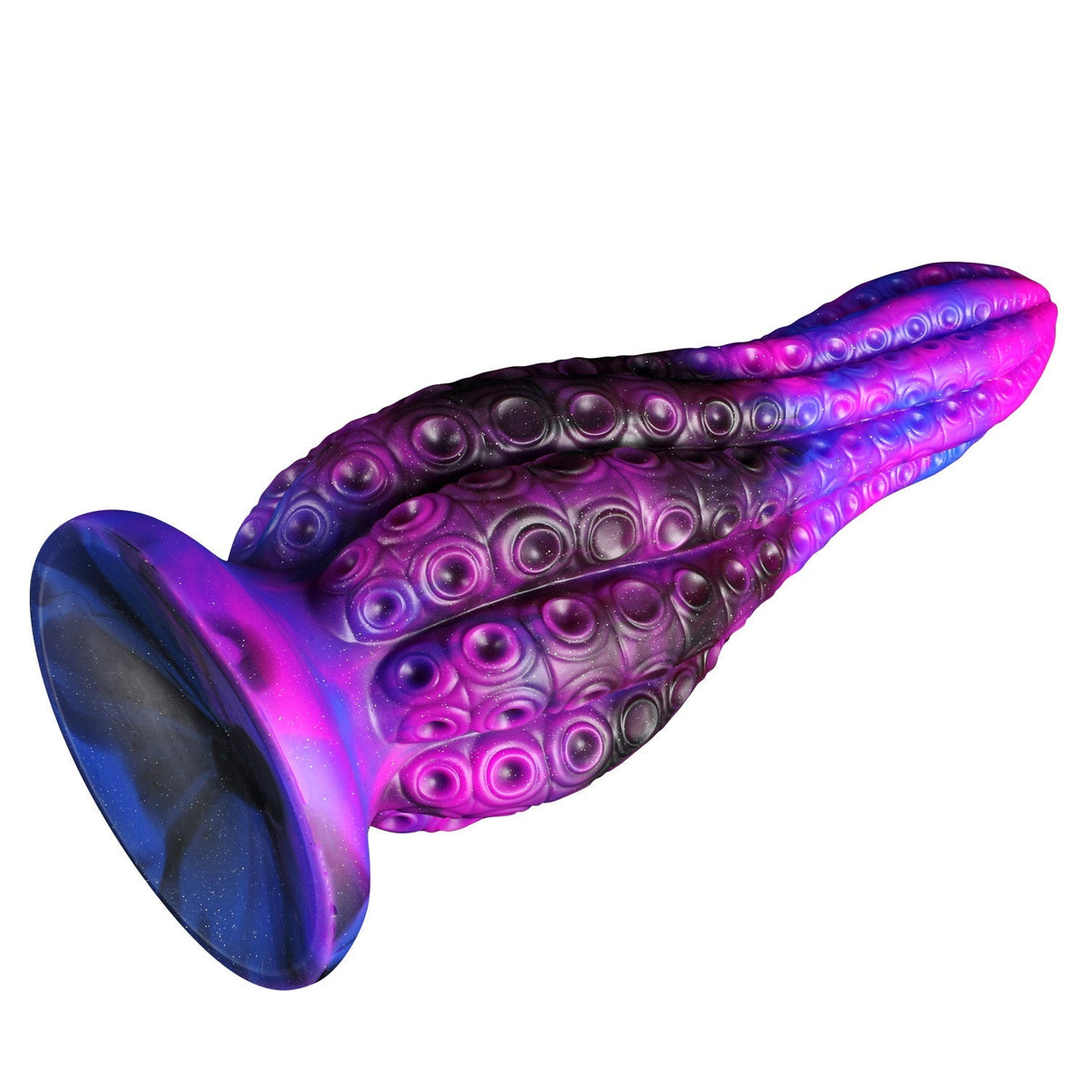 Purple Monster Rotating Tentacle Huge Butt Plug