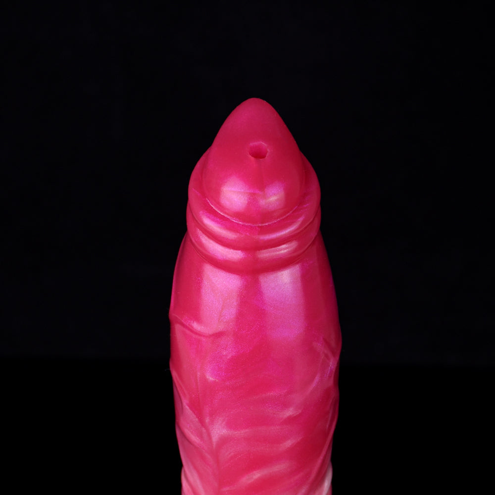 25.4 cm Silicone Knot Dog Squirting Dildo