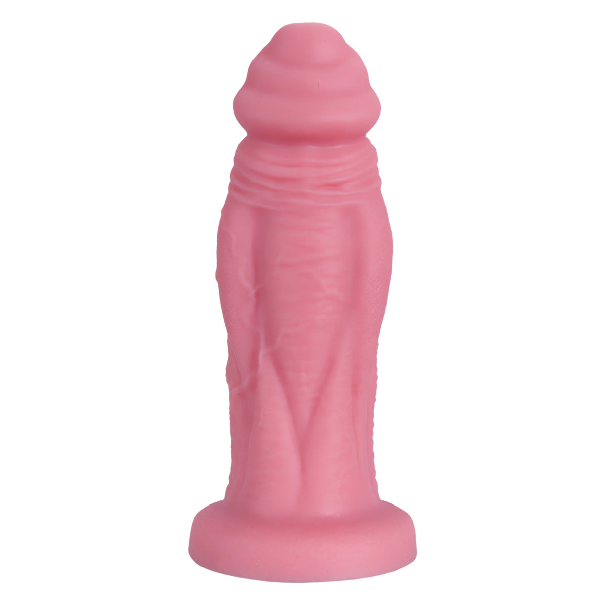 3 Inch Wide Pink Huge Textured Monster Dildo