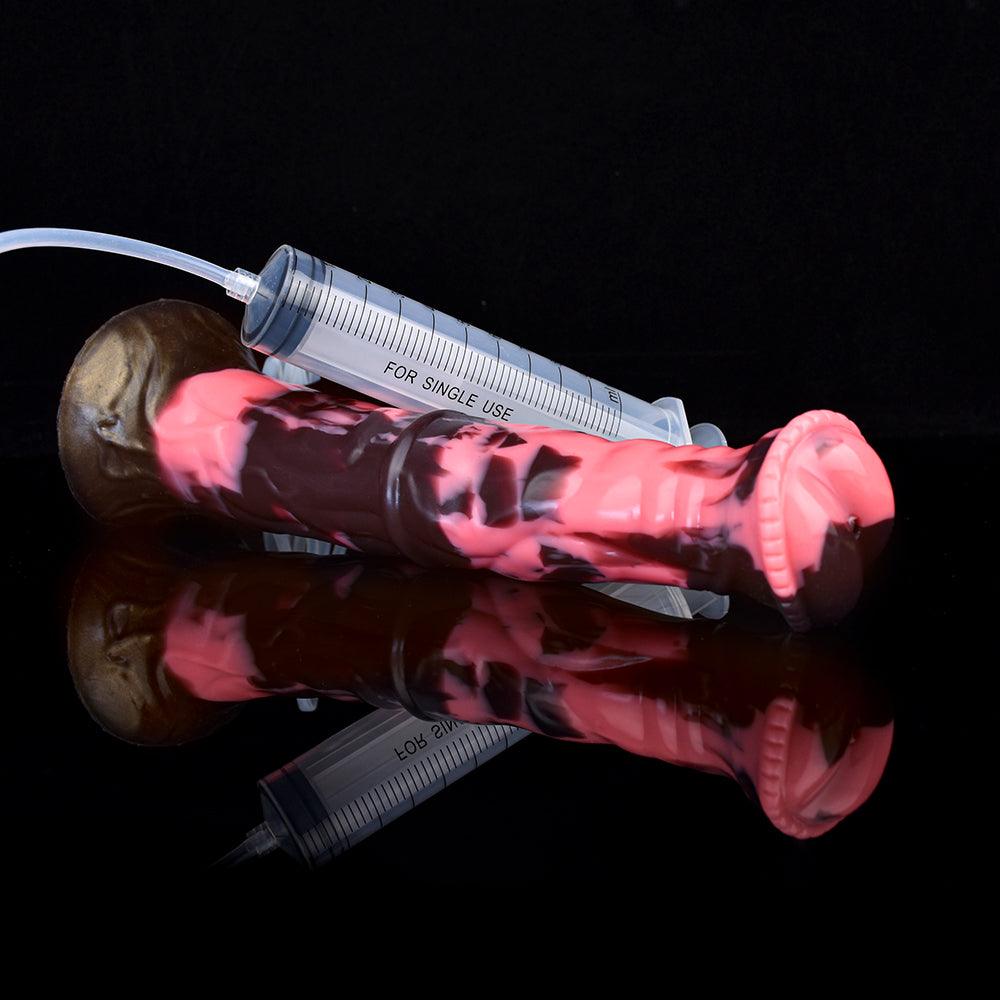 12 Inch Silicone Fantasy Squirting Giant Horse Dildo
