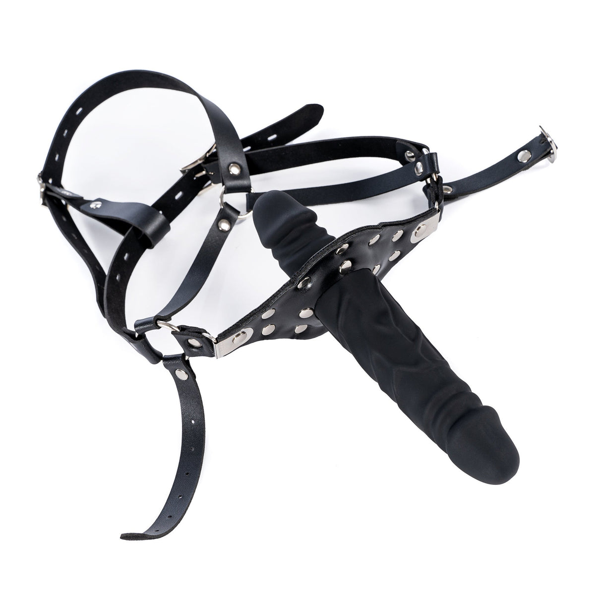 Deepthroat Training Double Head Dildo Gag