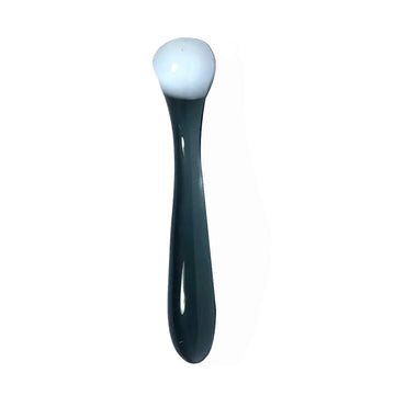 7.8 Inch Black White Double Ended Glass Dildo