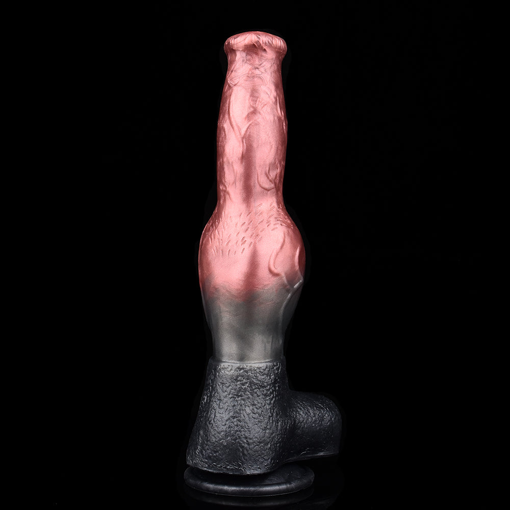 10.8 Inch Silicone Knot Horse Dildo With Veins