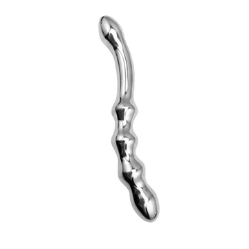 21 cm Double Head Male Metal Dildo