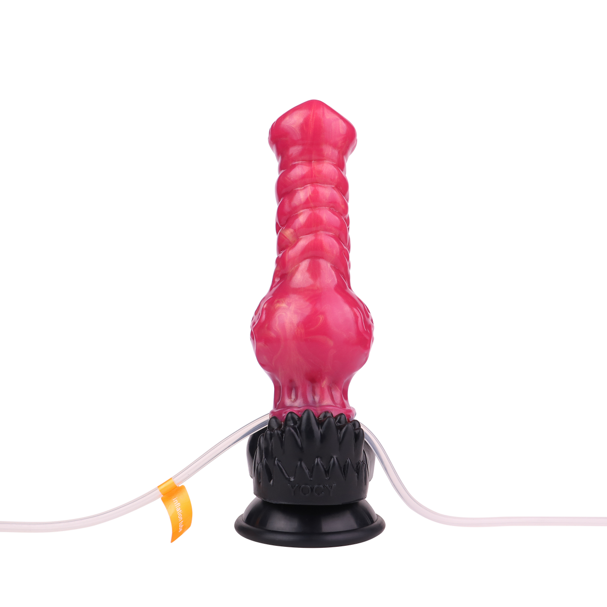 20.3 cm Red Dildo Inflatable Ejaculating Dildo