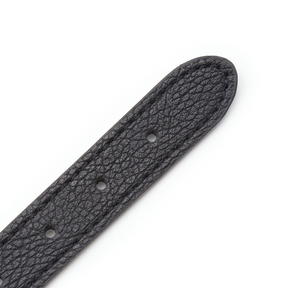 Leather 5 cm Black BDSM Double Ball Gag