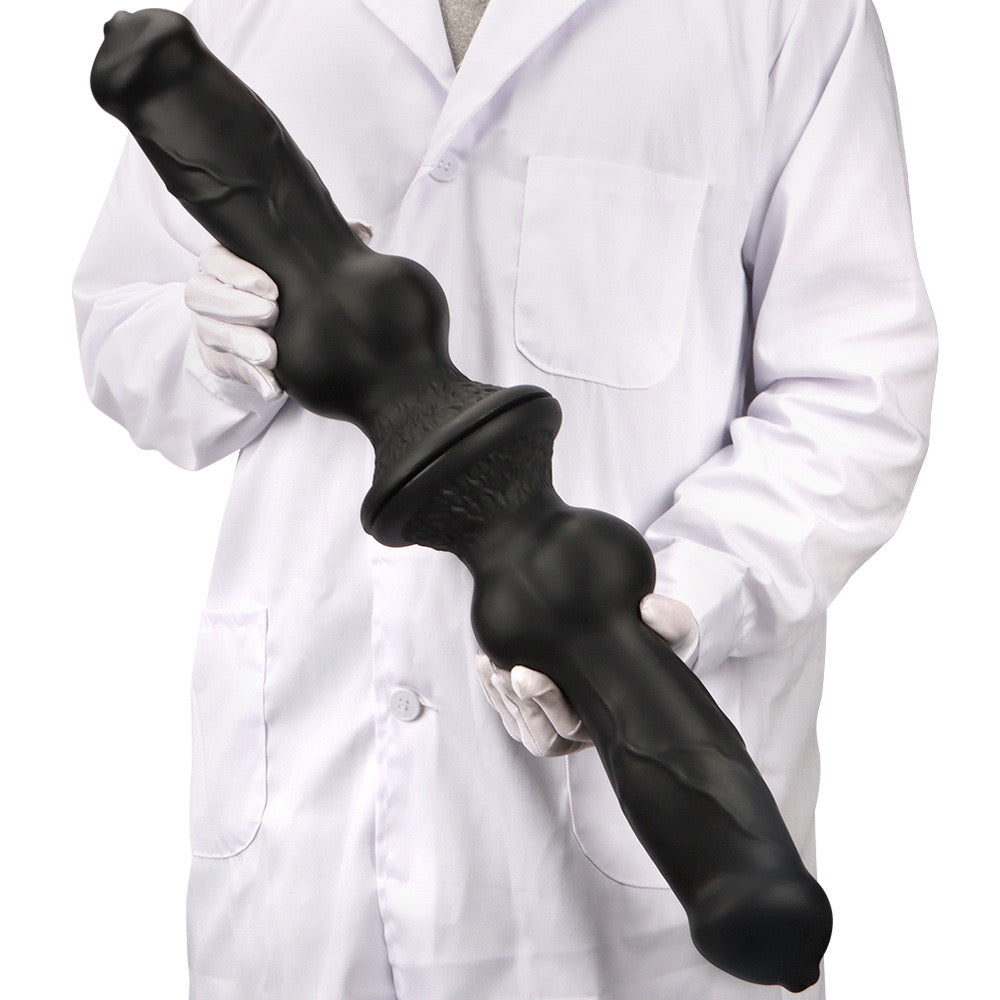 33 cm Fantasy Dog Big Black Dildo