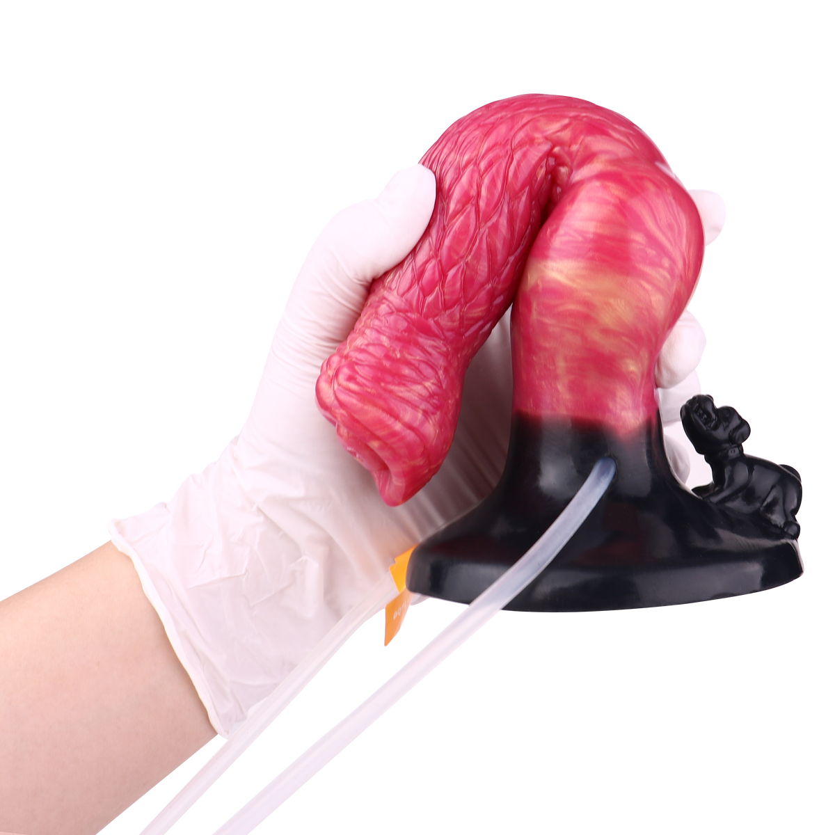 20.3 cm Inflatable Knot Ejaculating Dog Dildo