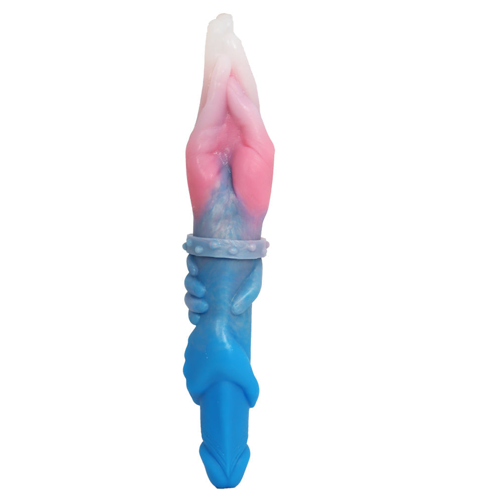 12 Inch Fantasy Double Head Textured Fisting Dildo