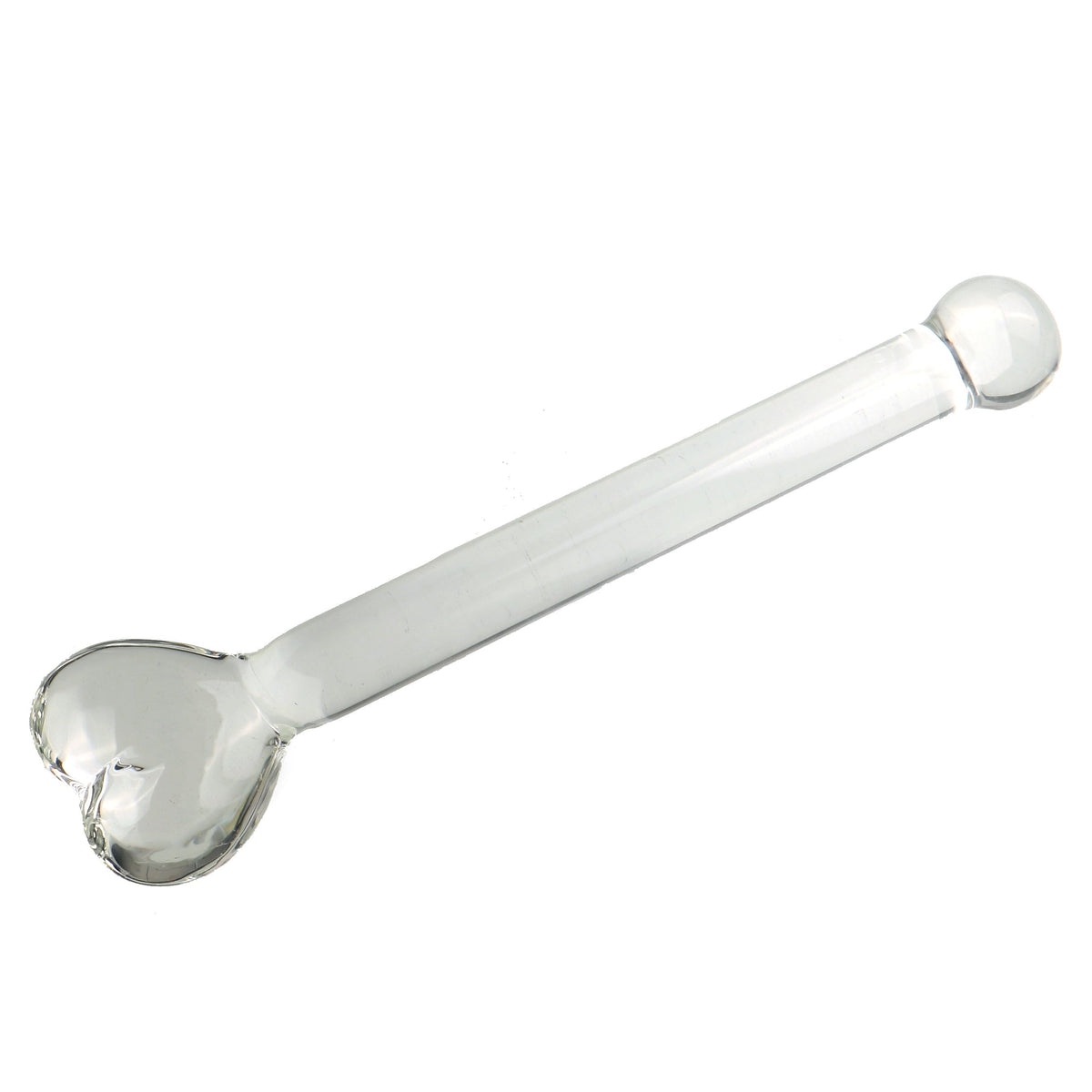 Cute Clear Fairy Masturbating Glass Dildo