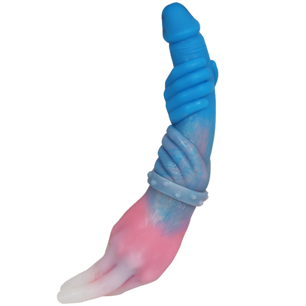 12 Inch Fantasy Double Head Textured Fisting Dildo