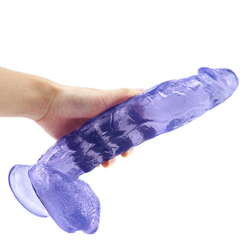 27.9 cm Big Thick Blue Jelly Dildo