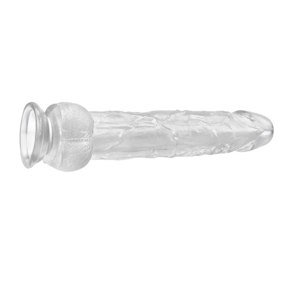 12 Inch Jelly Clear Anal Dildo For Men