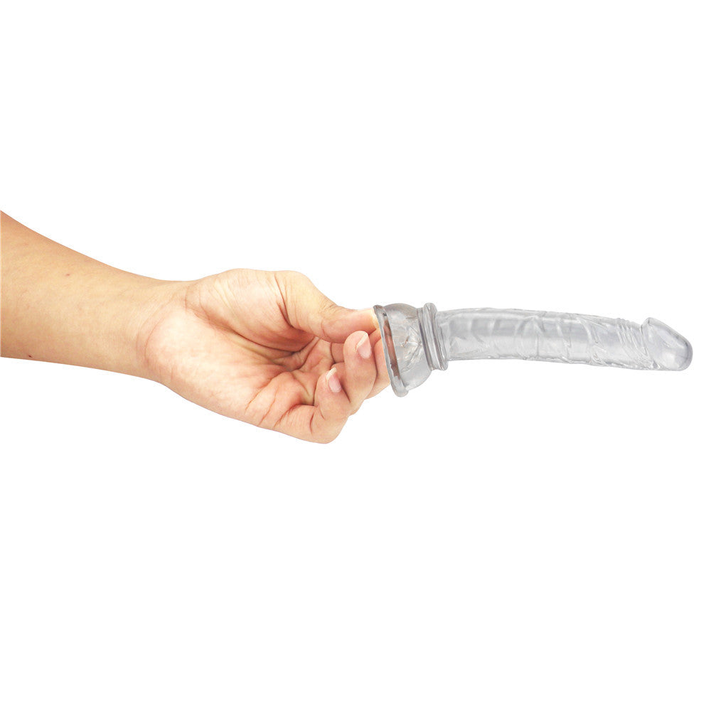 5 Inch Jelly Clear Slim Small Anal Dildo