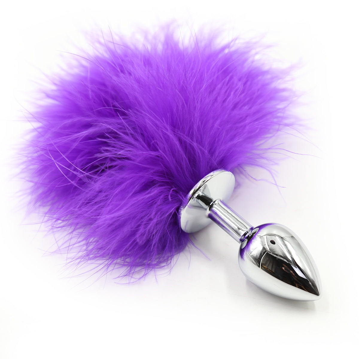 Small Cute Furry bunny Tail Butt Plug