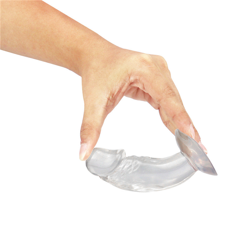 4 Inch Clear Jelly Mini Beginner anal Dildo