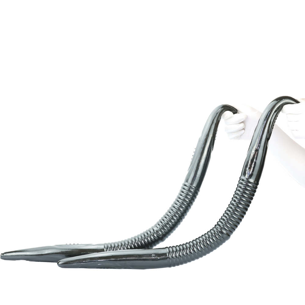 76.2 cm Grey Moray Double Head Dildo