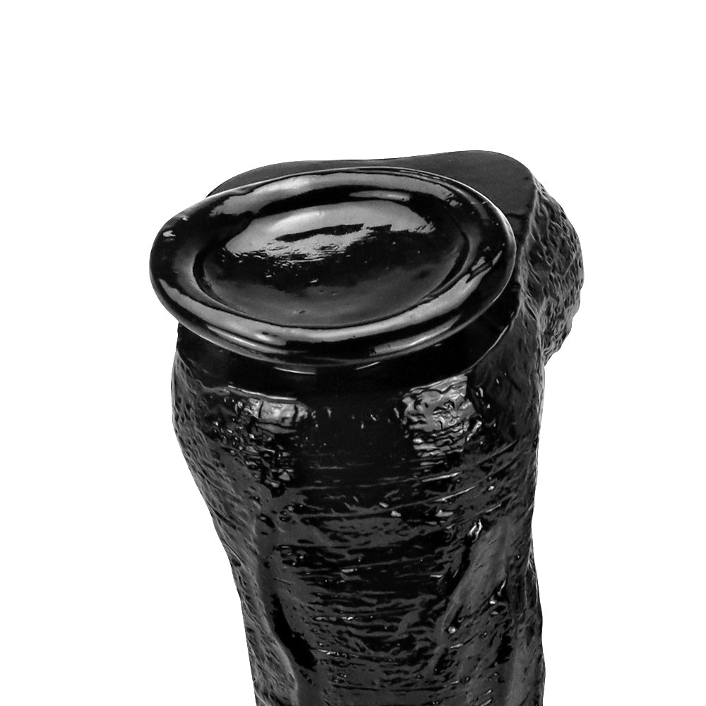 7.6 cm Diameter Ultra Thick Big Black Dildo