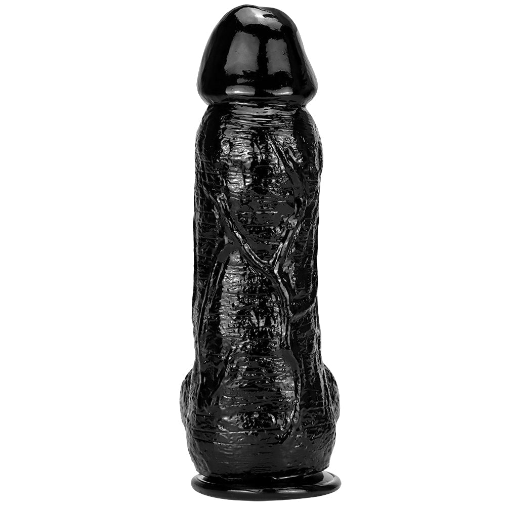 7.6 cm Diameter Ultra Thick Big Black Dildo