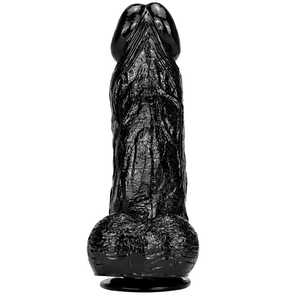 7.6 cm Diameter Ultra Thick Big Black Dildo