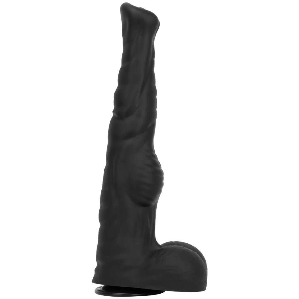 40 cm Black Huge Silicone Horse Dildo