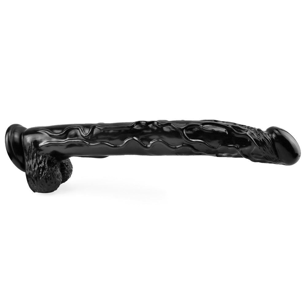 Black Mamba Dildo 40.6 cm Long Slim