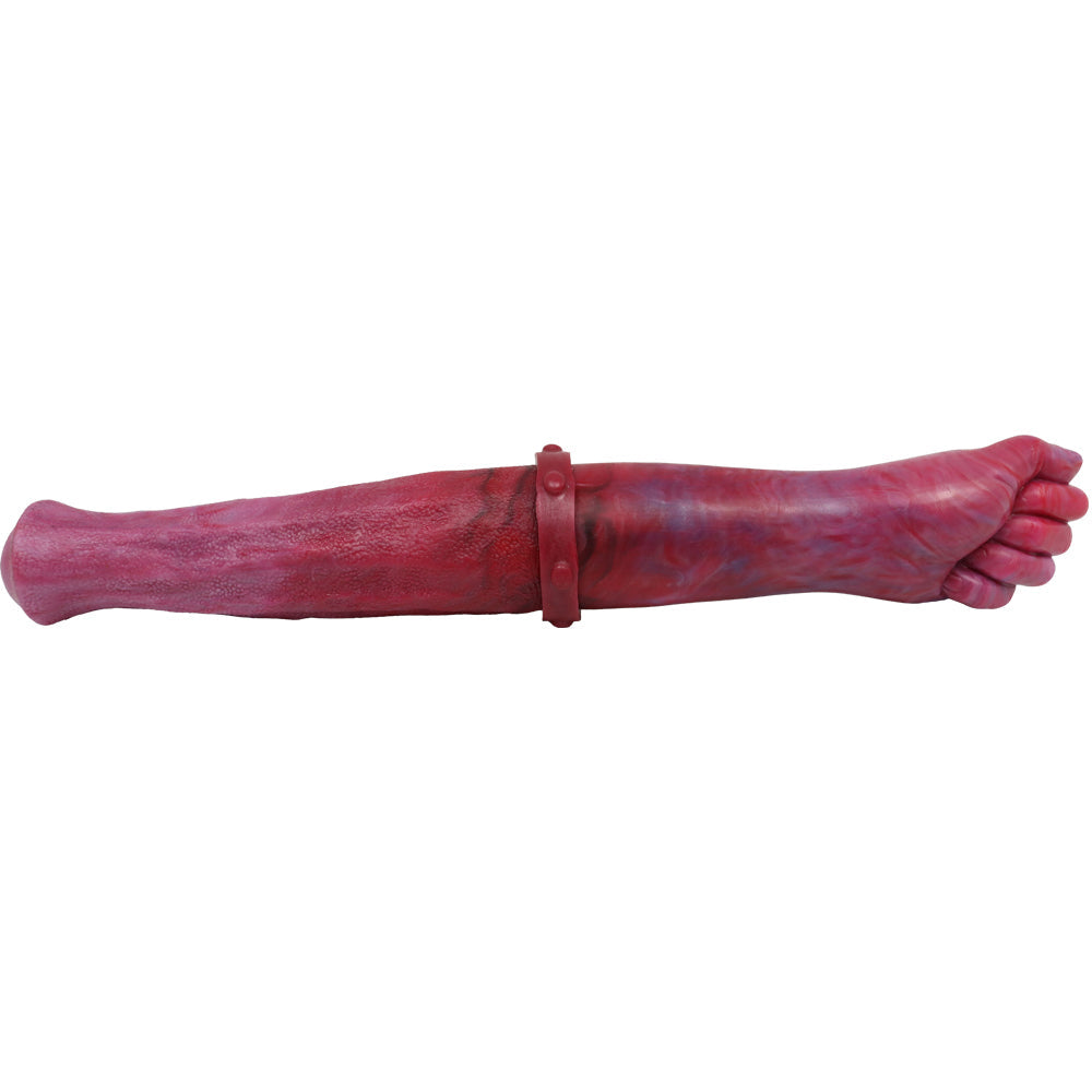 Red Fist Horse Cock Double Ended Dildo